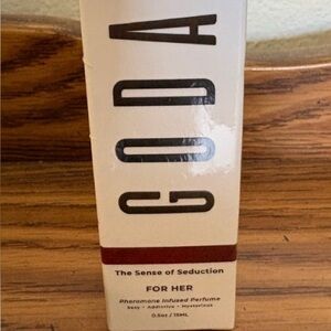 NEW Sealed GODA FOR HER the sense of seduction pheromone infused perfume 0.05 oz